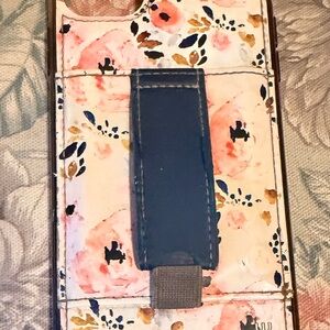 Walle Floral Phone Case with Blue Strap I phone 11 pro max case